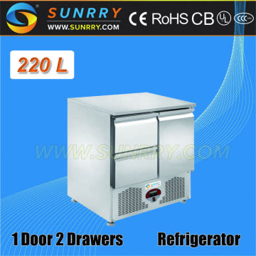 Under Working Table Refrigerator Used In Restaurant