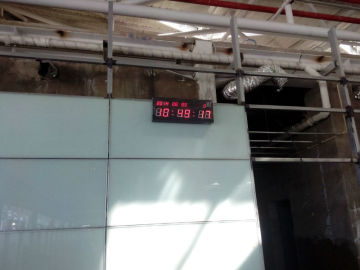 LED digit display clock/CDMA time signal/7 segment/temperature display/6 digit