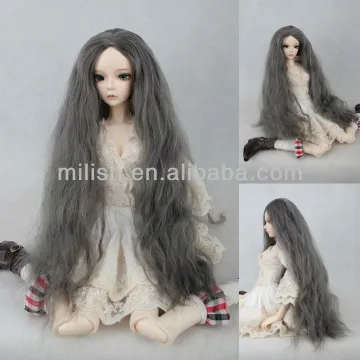 beautiful wholesale BJD blonde doll wig for american girl doll BJDW-0057