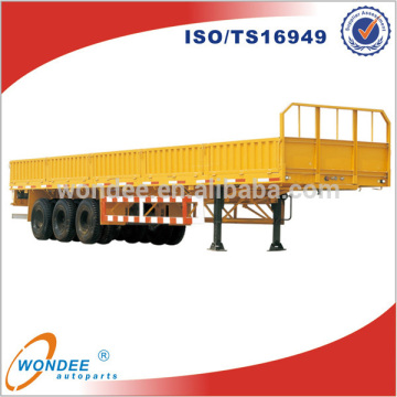China Professional High Quality 3 Axle Fence Semi-trailer