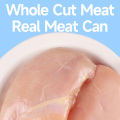 Lata de lanche para animais de estimação com cauda encaracolada (sabor frango)