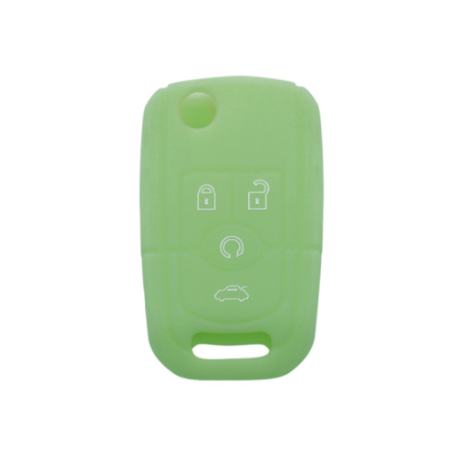 Buick silicon car key cover with 4 buttons