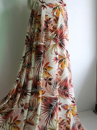 Custom Printed Woven 100% Viscose Rayon Fabric