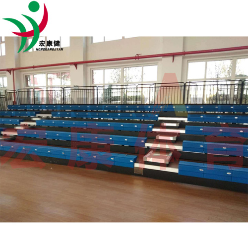 Customized Electric Retractable Stadium Bleachers