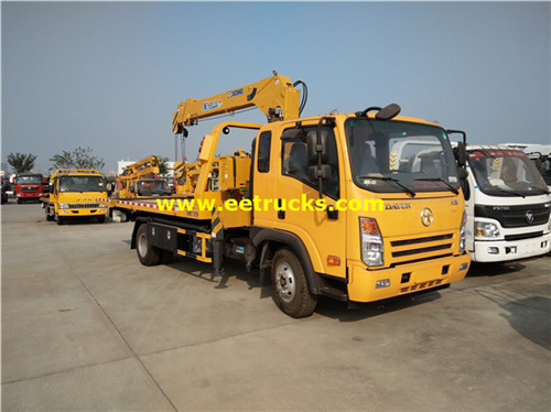 Xcmg 10ton Wrecker ya yi watsi da cranes