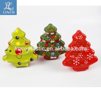 Christmas Tree Shaped plastic storage box
