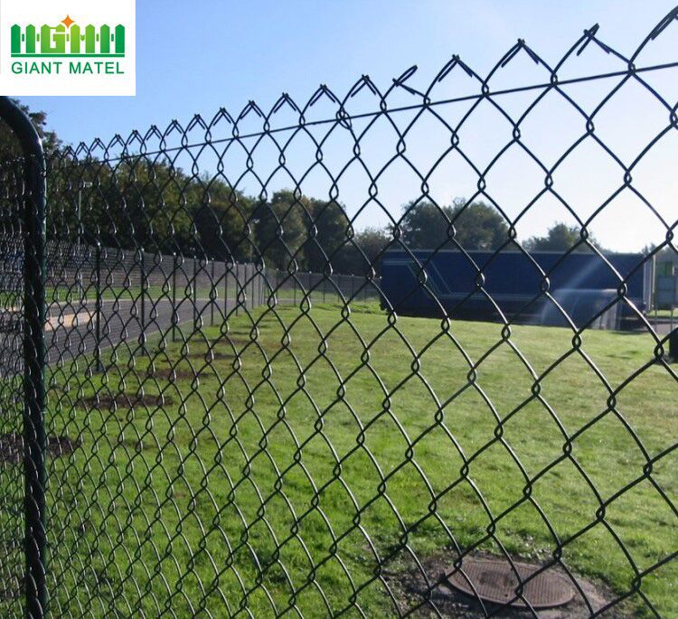 Galvanized Decorative Chain Link Wire Fence