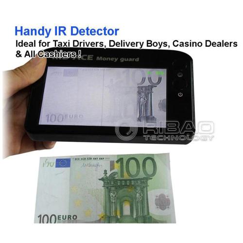 Portable Infrared Money Counterfeit Detector