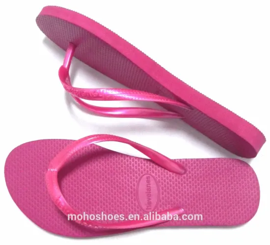 2015 fashion women beach colorful pe flip flops