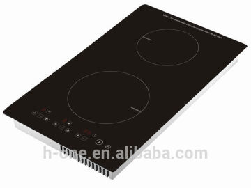 Cooktop a induzione a doppio bruciatore/cottura a induzione Domino