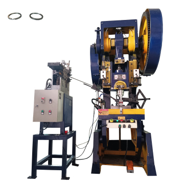 Automatic 5-Axis Key Ring Making Machine - Made in China