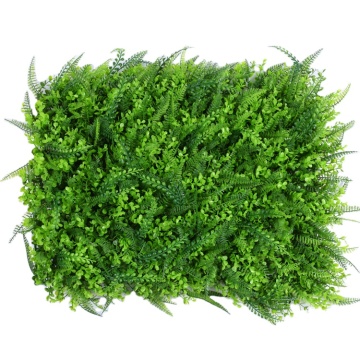Kango Customized Anti-UV Outdoor Plastic Boxwood Artificial Garden Wall Grass Hedge