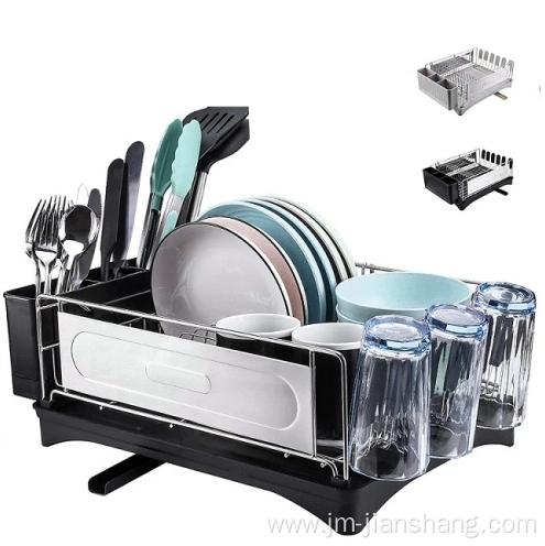 Rust Proof Dish Drainer For Kitchen Countertop