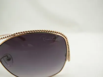 Pc + Stainless Gold / Brown Roberto Cavalli Sun Glasses Rc981s E23 63-13 135
