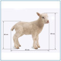 Patung Hayat Fiberglass Sheep Size yang Indah