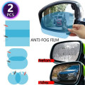 2Pcs Car Rearview Mirror Anti Fog Side Window Film Waterproof Protective Anti-Fog Rainproof Membrane Anti-Glare Foil Sticker