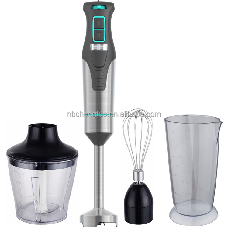 304 Edelstahlblätter für Suppe, Smoothie, Püree, Babypahrungsnahrung Handmixer Stick