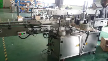New Model Automaticlly wire labeling machine Flat bottle China