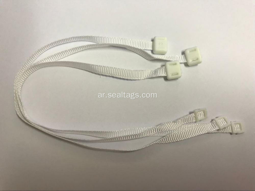 Reusage String tags with ribbon cord