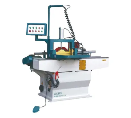 Auto Wood Finger Tenon Shaper for Door Frame Joint Cutting