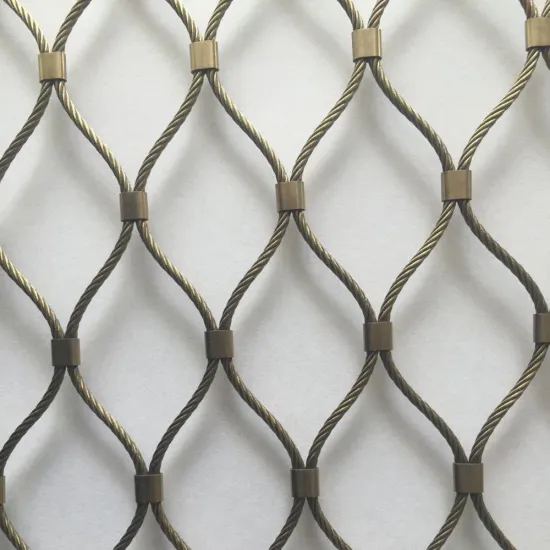 Zoo Stainless Steel Wire Rope Mesh Net