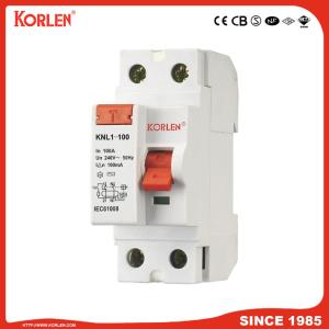 Residual Current Circuit Breaker KNL1-100 63A CB 4P