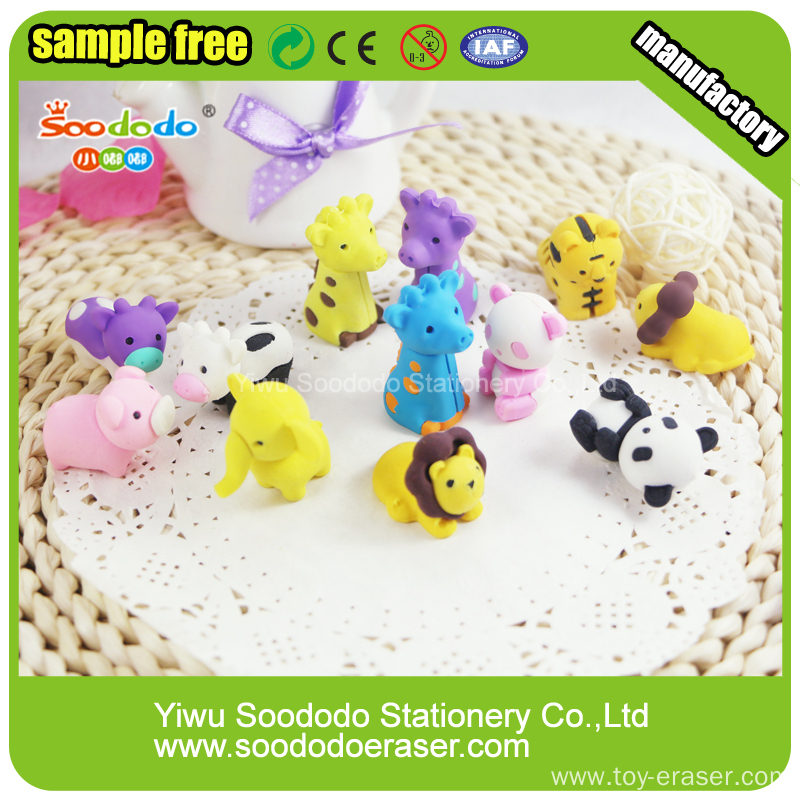 Sea animal Shaped Erasers, Kids erasers China Manufacturer
