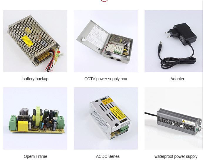 Security Camera Power Supply 1a