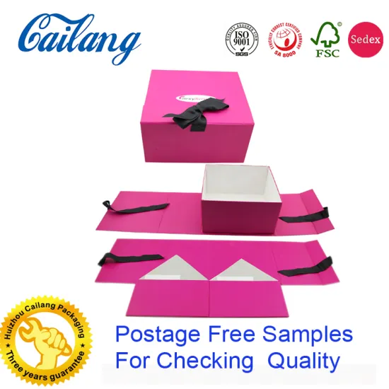 Side Folding Clothing Paper Gift Box