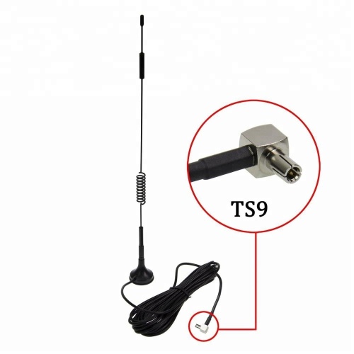 เสาอากาศแม่เหล็ก 4G พร้อมขั้วต่อ SMA / TS9 / CRC9