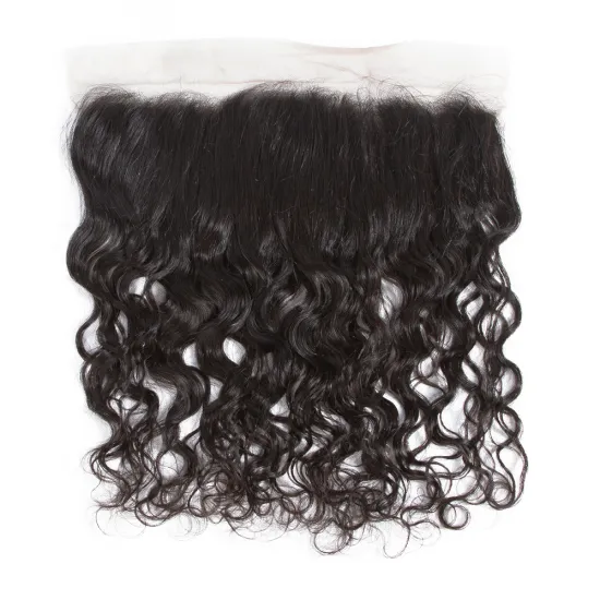 100% Unprocessed Hair Extension Human Hair Brazilian Water Wave Hair Frontal Lace Closure
