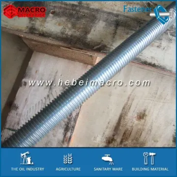 metric threads zinc plated carbon steel all threaded rod