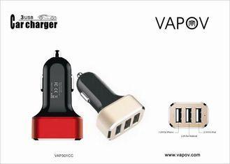 quick charging 4.1A  3 Port  USB Car Charger for iPhone5 iP