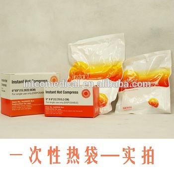 Disposable heating compress