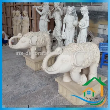 Antique garden ornaments