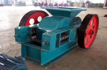 Coltan Grinding Process Plant Stone Double Roll Crusher