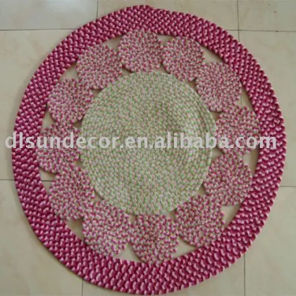 Cotton rope rug for home