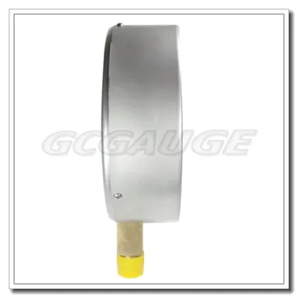 High quality bottom type 160 mm yf pressure gauge