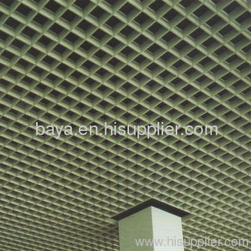 Plafond tuiles en aluminium alliage grille plafond carte Series