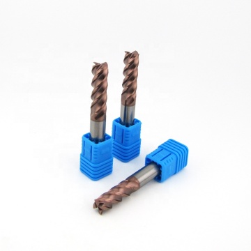 Carbide End Mill Cutter for HRC55-HRC65 Stainless and Hardened Steel CNC Tools