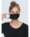 Aconchegante Máscara de Gaze de Seda Pura Reutilizável Confortável e Respirável | Fio de nariz ajustável de 2 camadas de alças de ouvido ajustáveis