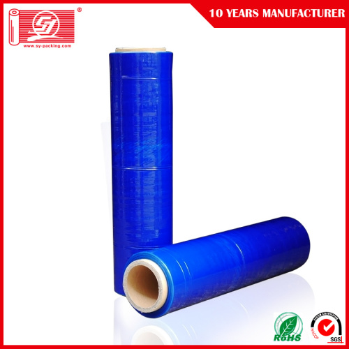 Blue Color Customized Pallet Stretch Film Wrap