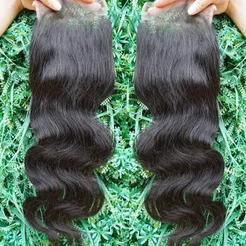 Ready to Ship 100% Human Hair Thin Small Knot HD Lace Frontal Closure - 4x4, 5x5, 13x4