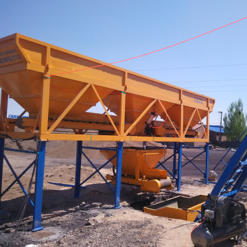 PLD800 Pre-Mixed Concrete Batching Machine with Small Three Bins Belt Conveyor and Aggregate Hopper for Sale