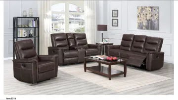 Living Room Furniture Recliner Leather Sofa Sets
