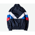 Fashion Contrast Color Men's Windbreaker Jacket