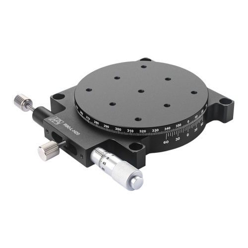 Banc de testare optic manual cu etaj rotativ de precizie 90 mm