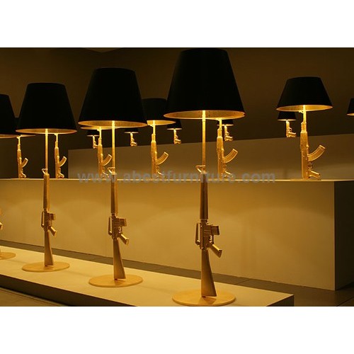 Flos Philippe Starck lounge gun lamp