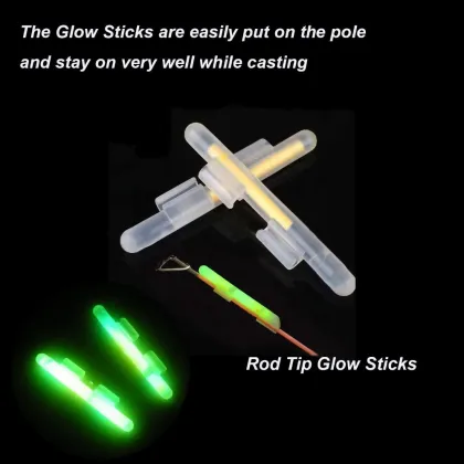 Fishing Float Light Stick: Fluorescent Glow Stick for Night Fishing Tackle