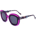 C3  Frame Color:Transparent Dark Pink/Black